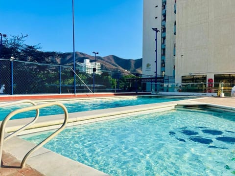 Day, Natural landscape, Mountain view, Pool view, Swimming pool