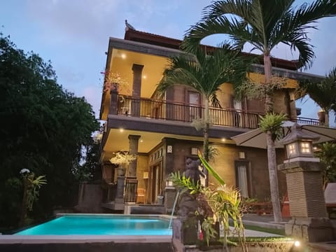 Property building, View (from property/room), Swimming pool, sunbed