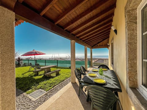 Patio, Day, View (from property/room), Balcony/Terrace, Dining area, Sea view