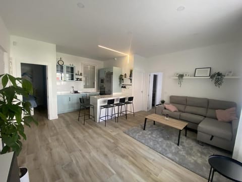 Kitchen or kitchenette, Living room, Dining area, pet friendly, stove