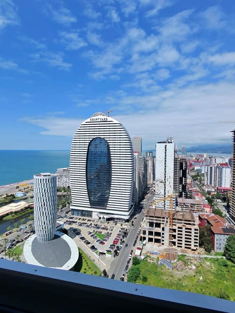 Bird's eye view, City view, Sea view