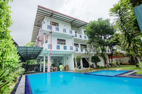 Property building, Pool view