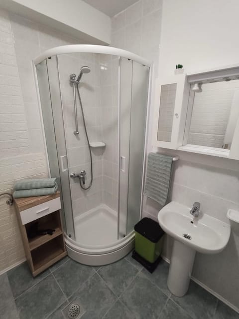 Shower, Toilet, Bathroom, towels