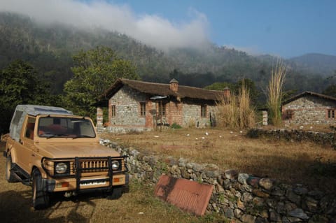 Property building, Natural landscape, Bird's eye view, Mountain view