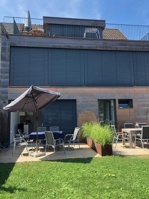 Property building, Garden view