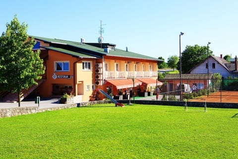 Property building, Natural landscape, Garden view, Sports