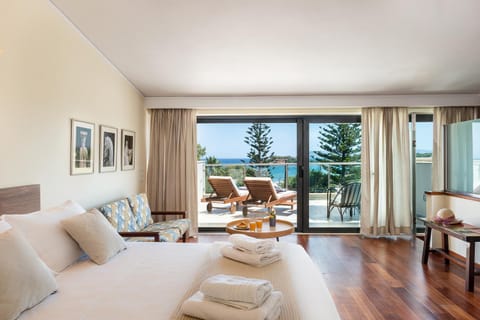 Bedroom, Sea view
