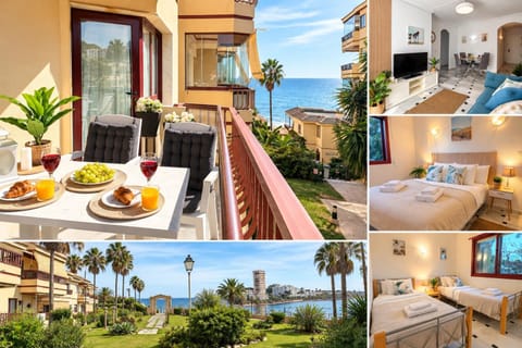 Bed, Natural landscape, View (from property/room), Photo of the whole room, Seating area, Bedroom, Sea view