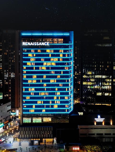Property building, Night