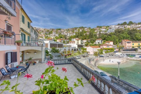 Beach, City view, Sea view