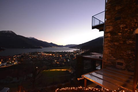 Balcony/Terrace, Mountain view, Sunset