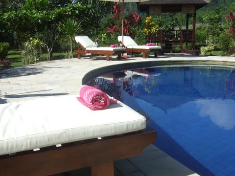 Day, Pool view, Swimming pool, towels