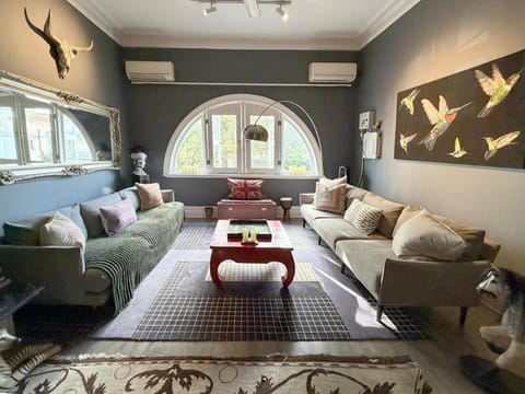 Living room, air conditioner