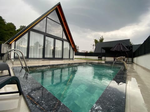 Natural landscape, Pool view, Swimming pool