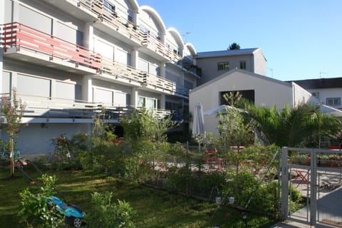 Property building, Garden view