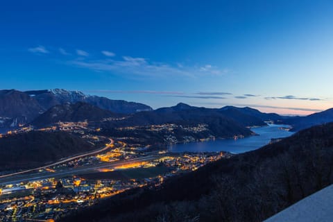 Natural landscape, City view, Lake view, Mountain view, Sunset