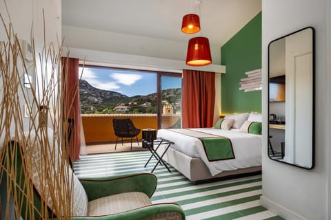 View (from property/room), Balcony/Terrace, Photo of the whole room, Bedroom