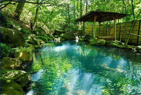 Hot Spring Bath, Open Air Bath, Public Bath