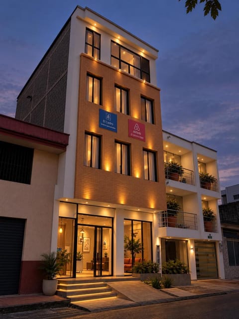 Property building, Night