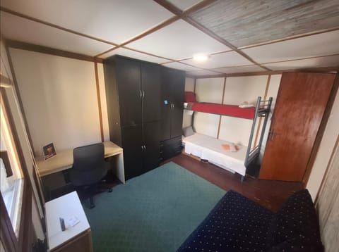 Bed, Photo of the whole room, Bedroom, bunk bed, wardrobe