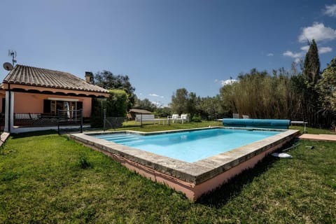 Property building, Living room, Swimming pool