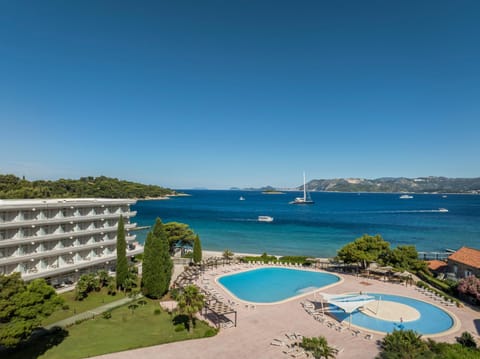 Pool view, Sea view, Swimming pool