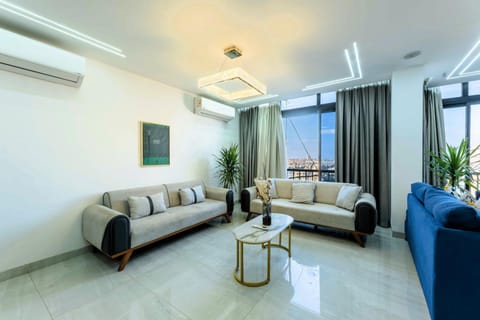 Living room, Seating area, air conditioner