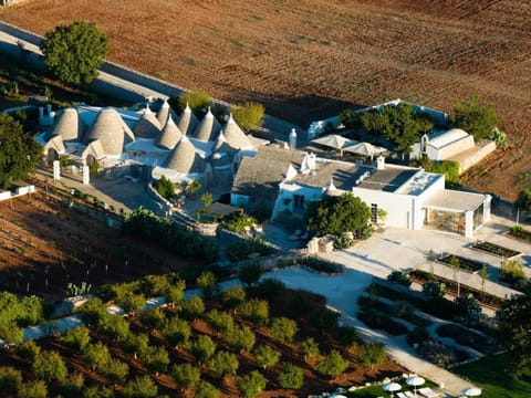 Property building, Natural landscape, Bird's eye view