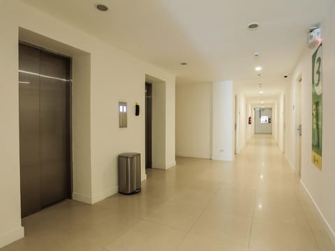 Property building, elevator