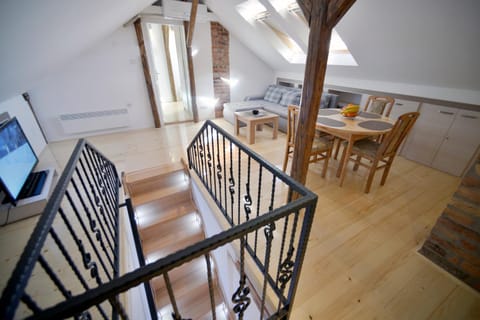 Living room, Dining area, Bedroom