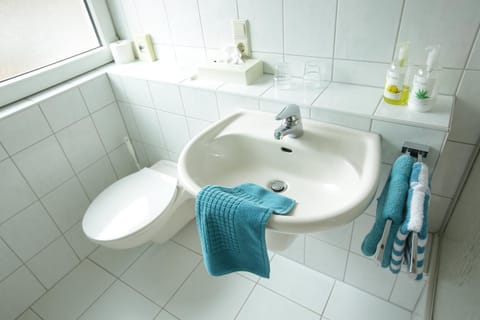 Toilet, Bathroom, towels