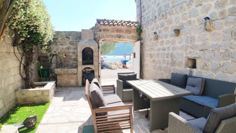 Patio, Facade/entrance, Garden, Garden view, Sea view