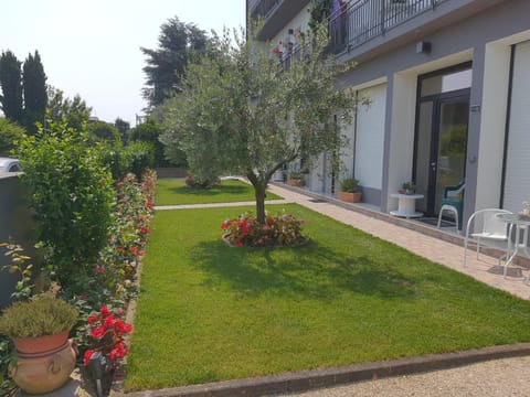 Property building, Garden view