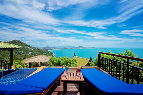 View (from property/room), Balcony/Terrace, Sea view