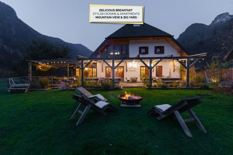 Property building, Patio, Mountain view, sunbed