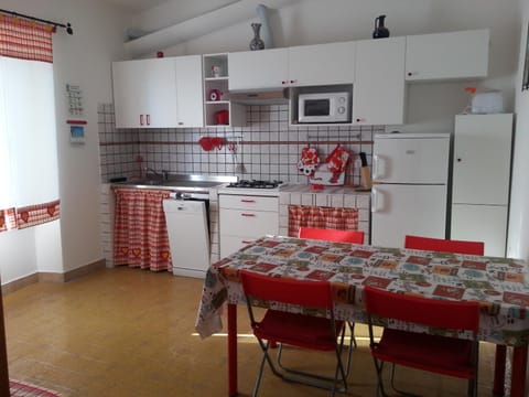 Kitchen or kitchenette, Dining area