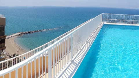 Property building, Pool view, Sea view, Swimming pool