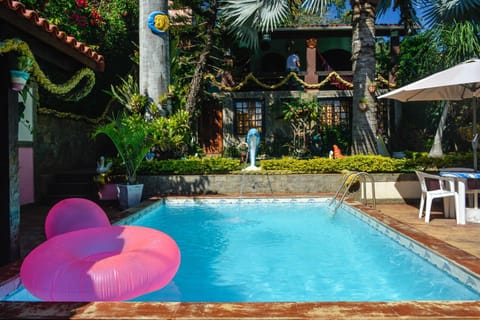 Patio, Garden, Swimming pool