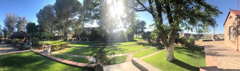Property building, Garden view
