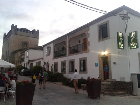 Facade/entrance, Property logo or sign, Sunset, group of guests