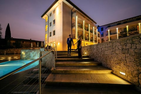 Property building, Night