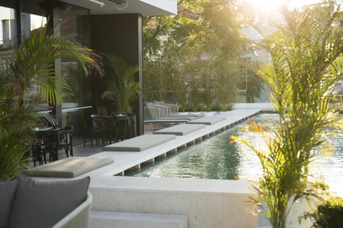 Summer, Pool view, Swimming pool