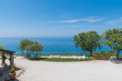 Natural landscape, Garden, Sea view