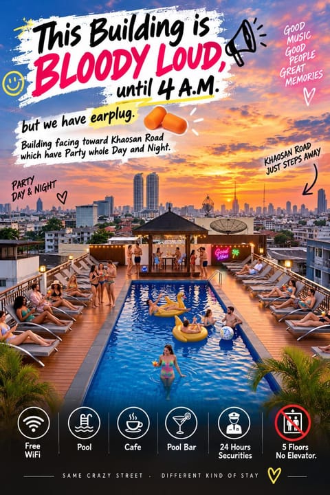 Property building, Swimming pool