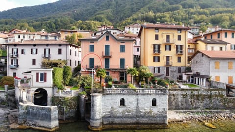 Property building, Natural landscape, Lake view