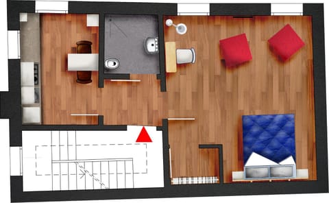 Decorative detail, Floor plan