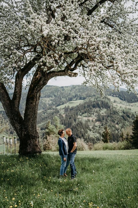 Natural landscape, Summer, Family