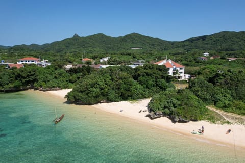 Natural landscape, Beach, Mountain view, Sea view