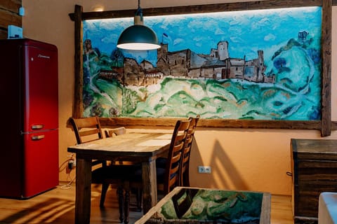 Living room, Seating area, Dining area