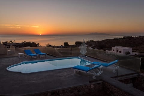 Sea view, Swimming pool, Sunset